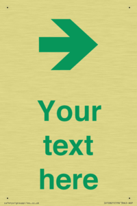 Custom Safe Condition inverse: Green right arrow